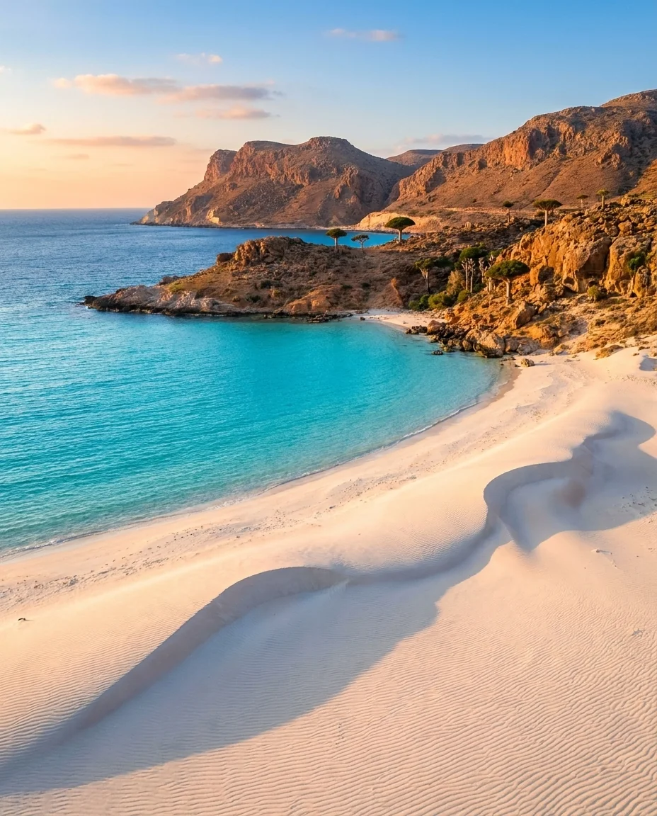 Mouri Beach — remote pristine coastline