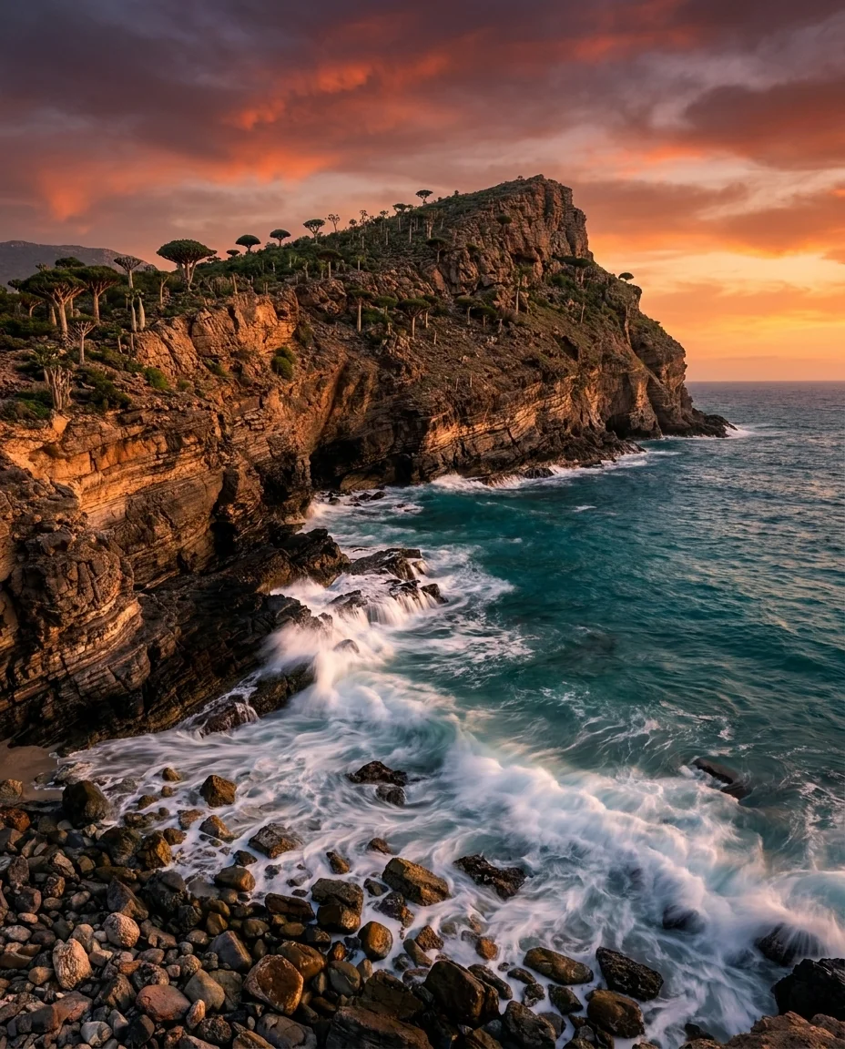 Rosh Cape — dramatic coastal headland