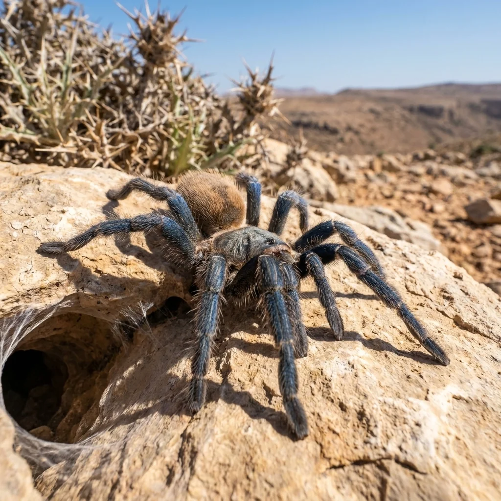 Socotran Blue Tarantula
