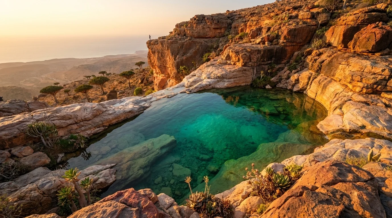 Wadi Shifa Infinity Pool — pool and valley panorama